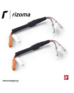 Wiring kit with resistors for front Rizoma turn signals EE158H