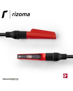 Direction indicator Corsa (1 function) Red Rizoma FR110R
