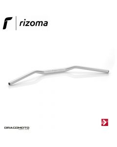 Tapered handlebars (Ø 22-29 mm/H 55 mm) Silver Rizoma MA009A