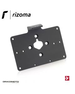 License plate base (162x100 mm) Black Rizoma PT081B