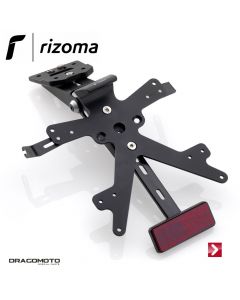 Fox license plate support kit Black Rizoma PT313B