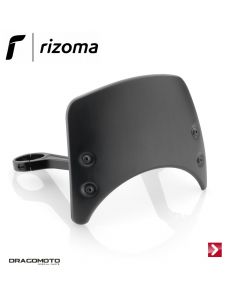 Lower headlight fairing with Mounting kit Black Rizoma ZBW077B