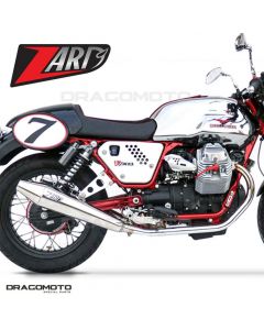 MOTO GUZZI V7 CAFE RACER 2012-2013 Escape completo ZARD Homologado ZG075SKO-12