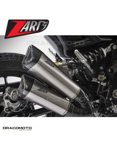INDIAN FTR 1200 2018-2019 Collettore ZARD Titanio RC ZIND001TCR
