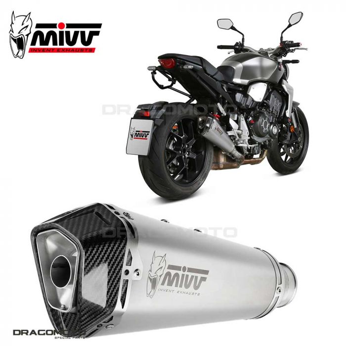 Full Exhaust System Mivv Yamaha Mt-07 2021 Motorcycle Silencer Delta Race  Black